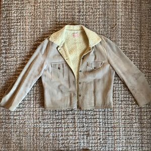 Vintage 50s Sueded Leather Jacket